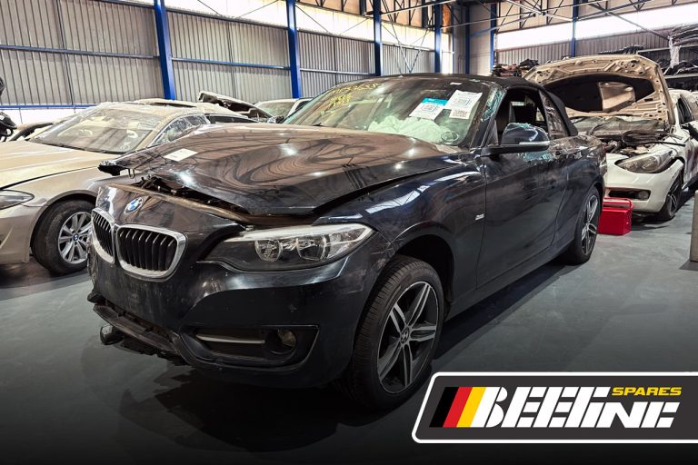 BMW 2 Series F22 220i Stripping for spares front angle view