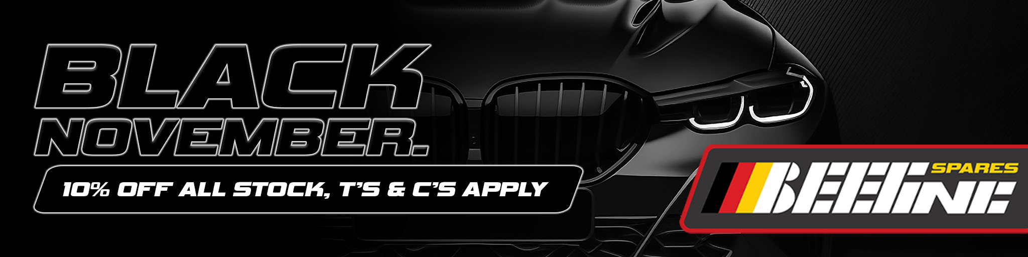 Black Friday Specials on BMW & Mercedes Spare Parts