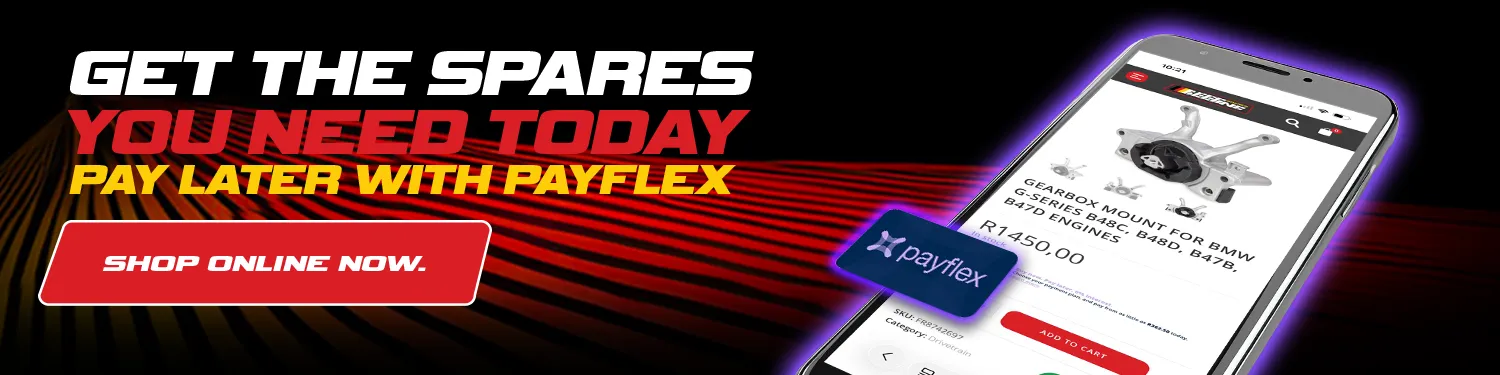 BMW Spares Mercedes Part Payflex Banner Mobile