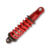 Red shock absorber and coil icon